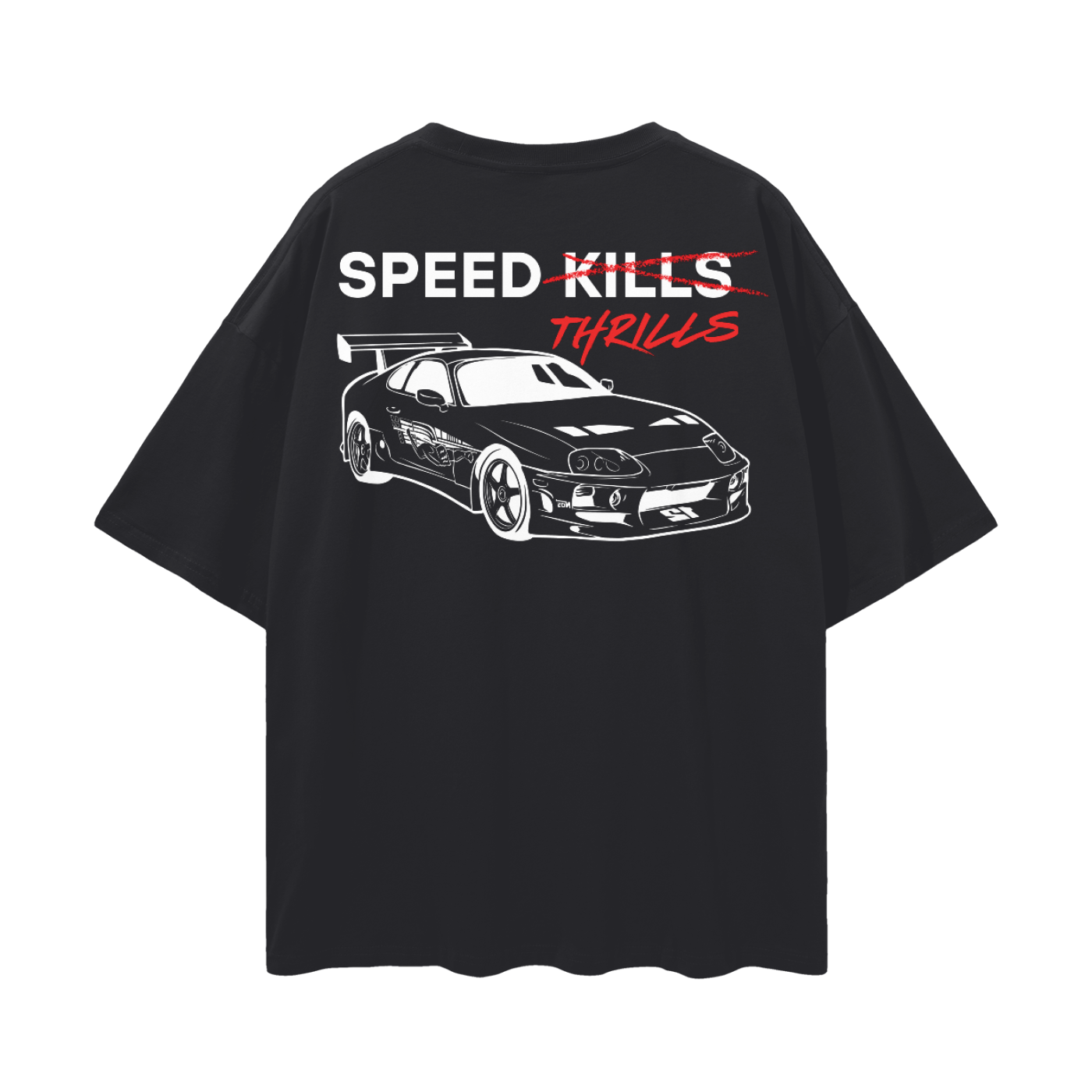 Speed Thrills Tee | Black