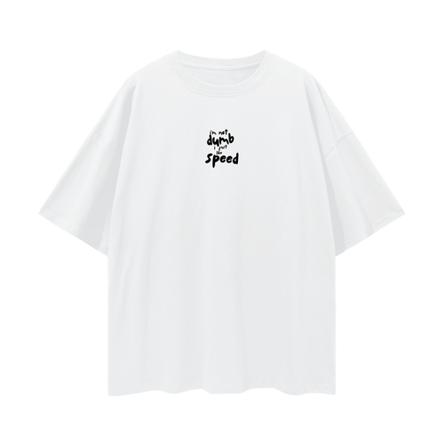 I Just Like Speed Tee | White